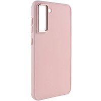 Чехол Bonbon Metal Style для Samsung Galaxy S21 FE - Розовый / Light pink