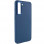 Чехол Bonbon Metal Style для Samsung Galaxy S21 FE - Синий / Cosmos blue