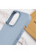 TPU чохол Bonbon Metal Style для Apple iPhone 13 Pro Max (6.7) - Блакитний / Mist blue