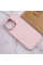 Чехол Bonbon Metal Style для Apple iPhone 13 Pro Max (6.7) - Розовый / Light pink - фото