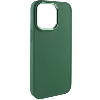 TPU чохол Bonbon Metal Style для Apple iPhone 13 Pro (6.1) - Зелений / Army green