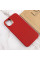 Чехол Bonbon Metal Style для Apple iPhone 13 (6.1) - Красный / Red - фото