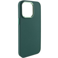 Чехол Bonbon Metal Style для Apple iPhone 14 Pro Max (6.7) - Зеленый / Pine green