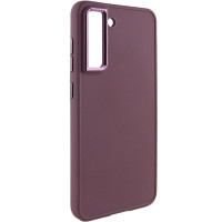 Чехол Bonbon Metal Style для Samsung Galaxy S24 - Бордовый / Plum