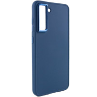 TPU чохол Bonbon Metal Style для Samsung Galaxy S24+ - Синій / Cosmos blue