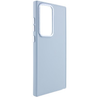 TPU чохол Bonbon Metal Style для Samsung Galaxy S24 Ultra - Блакитний / Mist blue