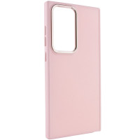 TPU чохол Bonbon Metal Style для Samsung Galaxy S24 Ultra - Рожевий / Light pink