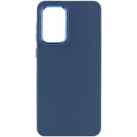 TPU чохол Bonbon Metal Style для Samsung Galaxy S24 Ultra - Синій / Cosmos blue