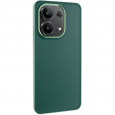 TPU чохол Bonbon Metal Style для Xiaomi Redmi Note 13 Pro 4G / Poco M6 Pro 4G - Зелений / Army green