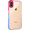 Чехол TPU+PC Fresh sip series для Apple iPhone XS Max (6.5) - Синий / Розовый