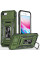 Ударопрочный чехол Camshield Army Ring для Apple iPhone 7 / 8 / SE (2020) (4.7) - Оливковый / Army Green - фото