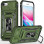 Ударопрочный чехол Camshield Army Ring для Apple iPhone 7 / 8 / SE (2020) (4.7) - Оливковый / Army Green