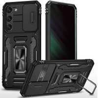 Ударопрочный чехол Camshield Army Ring для Samsung Galaxy S20 FE - Черный / Black