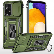 Ударостійкий чохол Camshield Army Ring для Samsung Galaxy A33 5G - Оливковий / Army Green