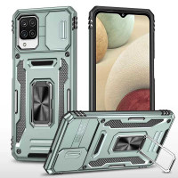 Ударопрочный чехол Camshield Army Ring для Samsung Galaxy M53 5G - Зеленый / Light Green