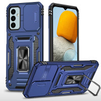 Ударопрочный чехол Camshield Army Ring для Samsung Galaxy M14 5G - Синий / Navy