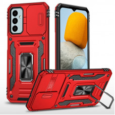 Ударостійкий чохол Camshield Army Ring для Samsung Galaxy M34 5G - Червоний / Red