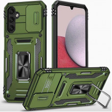 Ударопрочный чехол Camshield Army Ring для Samsung Galaxy S23 FE - Оливковый / Army Green