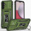 Ударостійкий чохол Camshield Army Ring для Samsung Galaxy S23 FE - Оливковий / Army Green