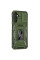 Ударостійкий чохол Camshield Army Ring для Samsung Galaxy S23 FE - Оливковий / Army Green