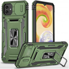 Ударостійкий чохол Camshield Army Ring для Samsung Galaxy A05 - Оливковий / Army Green