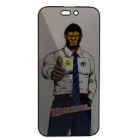Захисне скло Privacy 5D Anti-Static (тех.пак) для Apple iPhone 13 Pro Max / 14 Plus (6.7) - Чорний