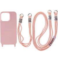 Чохол TPU two straps California для Apple iPhone 11 Pro Max (6.5) - Рожевий / Pink Sand