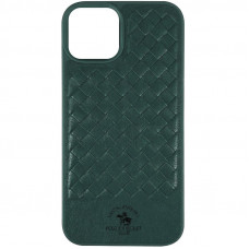 Шкіряний чохол Polo Santa Barbara для Apple iPhone 12 Pro Max (6.7) - Green