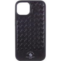 Кожаный чехол Polo Santa Barbara для Apple iPhone 14 (6.1) - Black