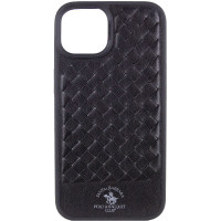 Кожаный чехол Polo Santa Barbara для Apple iPhone 15 (6.1) - Black