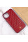 Кожаный чехол Polo Santa Barbara для Apple iPhone 15 Plus (6.7) - Red