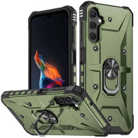 Ударопрочный чехол Pathfinder Ring для Samsung Galaxy A54 5G - Зеленый / Army Green