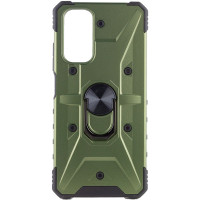 Ударостійкий чохол Pathfinder Ring для Xiaomi Redmi Note 11S / Note 11 (Global) - Зелений / Army Green