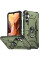 Ударостійкий чохол Pathfinder Ring для Samsung Galaxy S23 FE - Зелений / Army Green