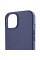 Шкіряний чохол Leather Case (AA Plus) with MagSafe для Apple iPhone 12 Pro / 12 (6.1) - Violet - фото