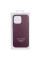 Шкіряний чохол Leather Case (AA Plus) with MagSafe для Apple iPhone 13 Pro Max (6.7) - Dark Cherry