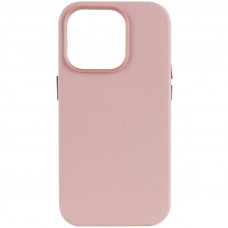 Шкіряний чохол Leather Case (AA Plus) with MagSafe для Apple iPhone 13 Pro Max (6.7) - Sand Pink