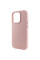 Шкіряний чохол Leather Case (AA Plus) with MagSafe для Apple iPhone 13 Pro Max (6.7) - Sand Pink - фото