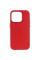 Шкіряний чохол Leather Case (AA Plus) with MagSafe для Apple iPhone 13 Pro (6.1) - Crimson