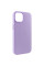 Шкіряний чохол Leather Case (AA Plus) with MagSafe для Apple iPhone 13 (6.1) - Elegant purple - фото