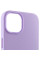 Шкіряний чохол Leather Case (AA Plus) with MagSafe для Apple iPhone 13 (6.1) - Elegant purple - фото