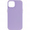 Кожаный чехол Leather Case (AA Plus) with MagSafe для Apple iPhone 13 (6.1) - Elegant purple