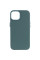 Шкіряний чохол Leather Case (AA Plus) with MagSafe для Apple iPhone 14 (6.1) - Pine green - фото