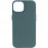 Кожаный чехол Leather Case (AA Plus) with MagSafe для Apple iPhone 14 (6.1) - Pine green