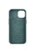 Шкіряний чохол Leather Case (AA Plus) with MagSafe для Apple iPhone 14 (6.1) - Pine green - фото