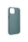 Шкіряний чохол Leather Case (AA Plus) with MagSafe для Apple iPhone 14 (6.1) - Pine green - фото