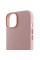 Шкіряний чохол Leather Case (AA Plus) with MagSafe для Apple iPhone 14 (6.1) - Sand Pink - фото