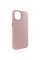 Шкіряний чохол Leather Case (AA Plus) with MagSafe для Apple iPhone 14 (6.1) - Sand Pink - фото