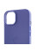 Шкіряний чохол Leather Case (AA Plus) with MagSafe для Apple iPhone 14 (6.1) - Wisteria - фото