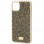 Чехол Bling World Rock Diamond для Apple iPhone 12 Pro / 12 (6.1) - Золотой